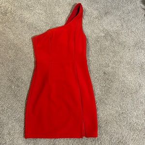 Hello molly red formal dress